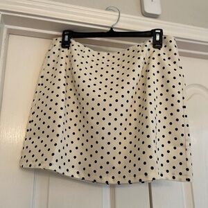 Pink Lily polka dot skort NWOT